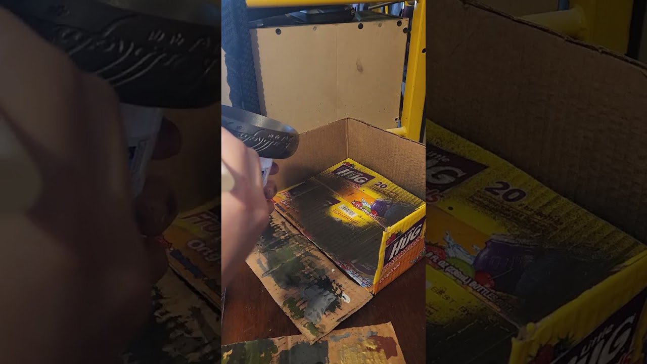 Painting a print of the 1 ring