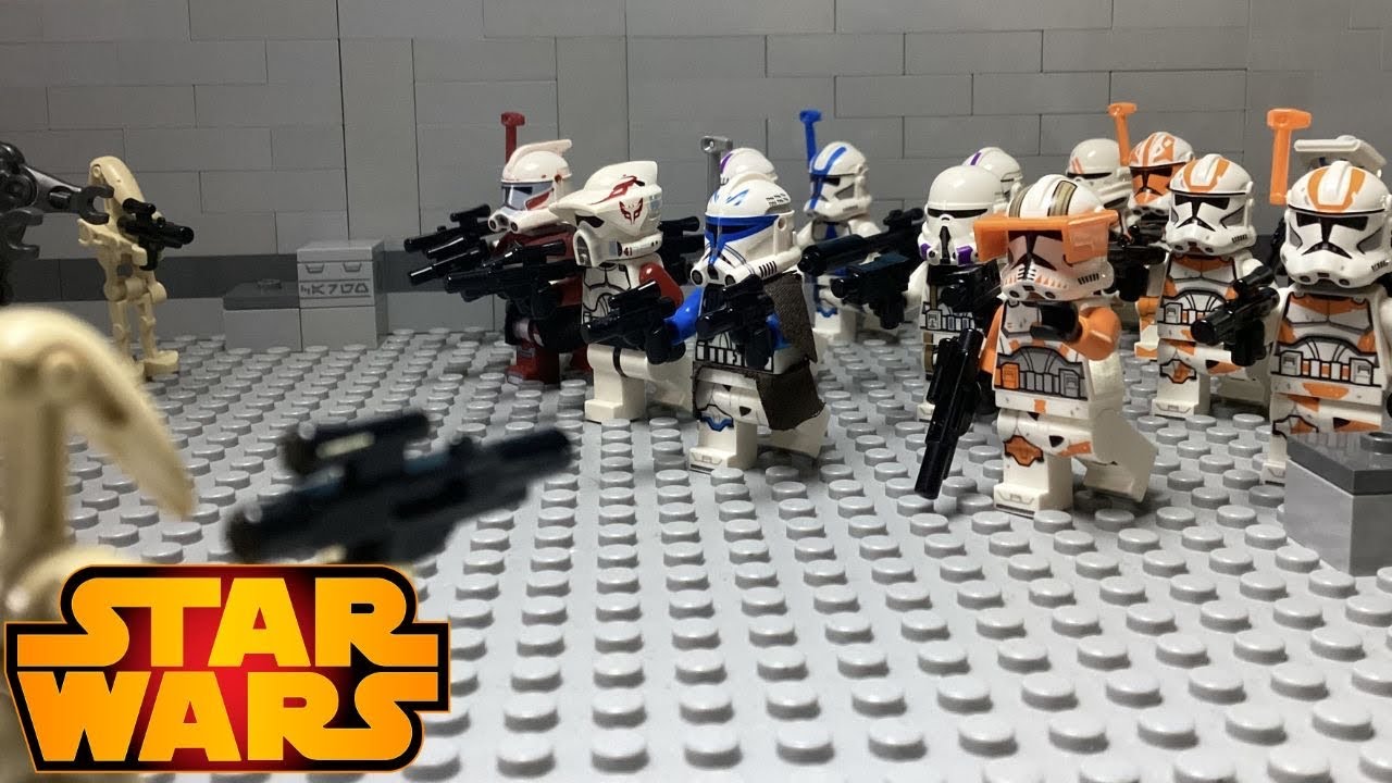Последний штурм — Lego Star Wars: The Clone Wars (покадровая съёмка)