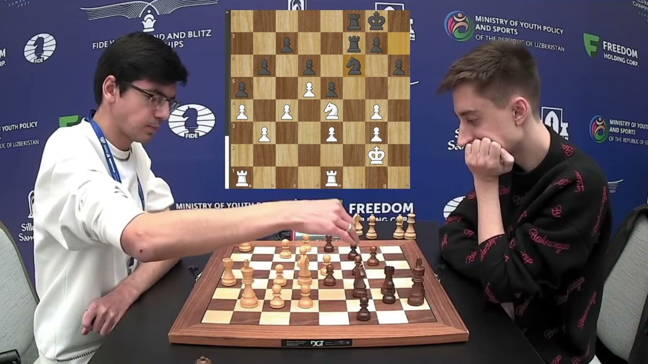 Anish Giri (2731) vs Daniil Dubov (2763) - FIDE World Blitz 2023