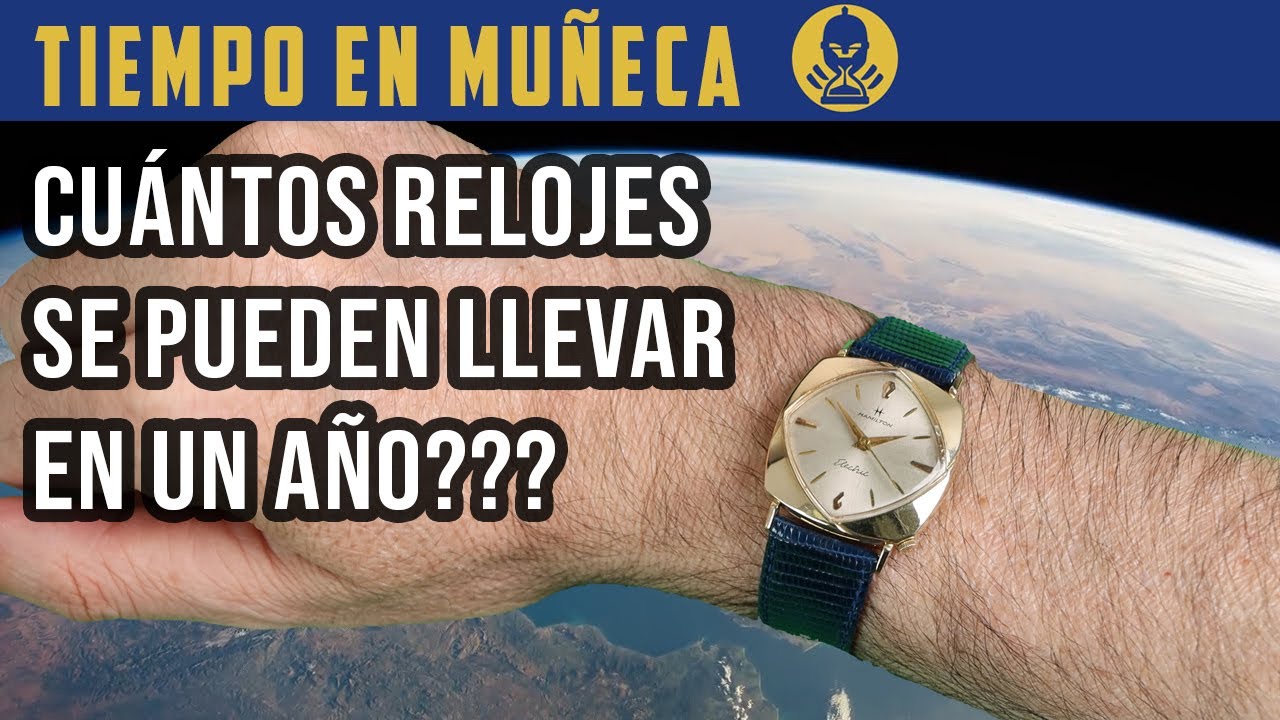 Tiempo en muñeca durante un año: De Hamilton a Omega, de Casio a Timex, de Junghans a Invicta...
