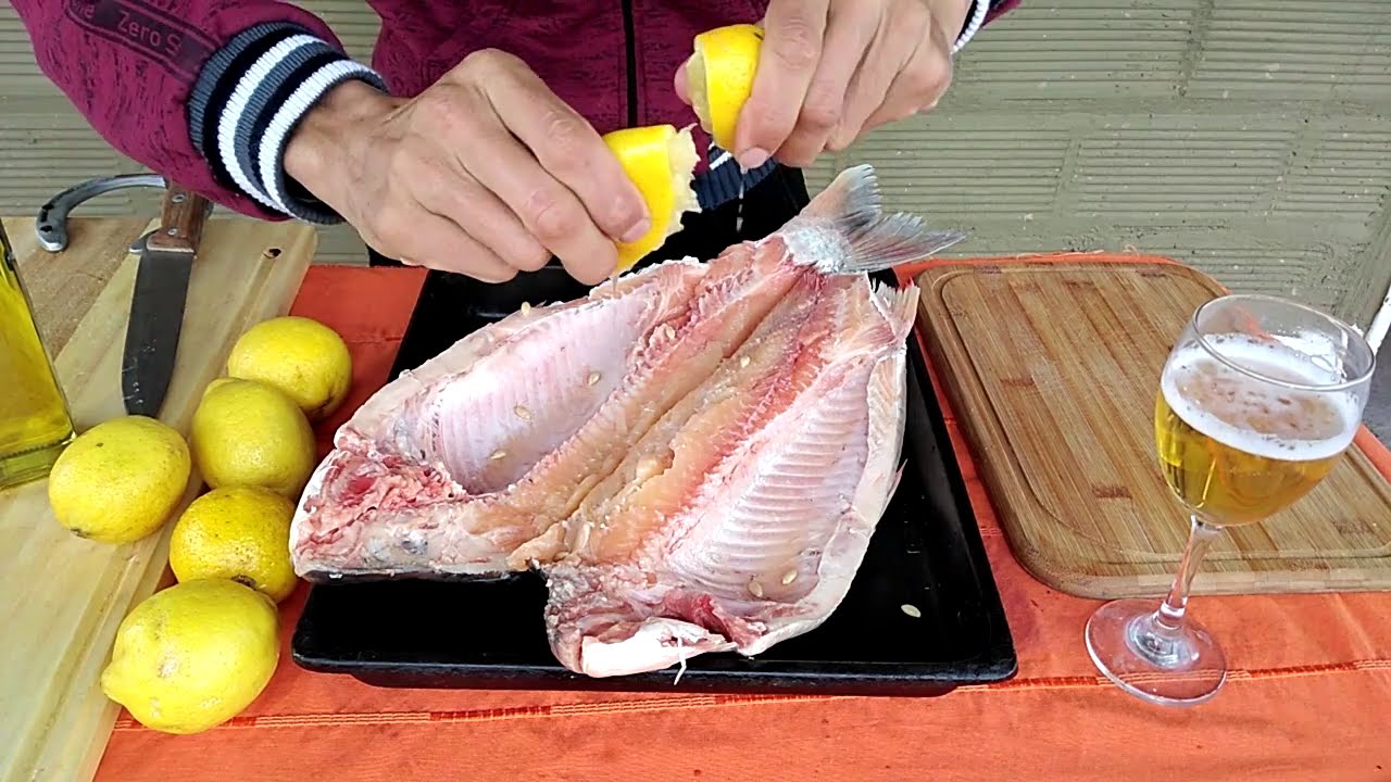 Pescado a la parrilla fácil y delicioso