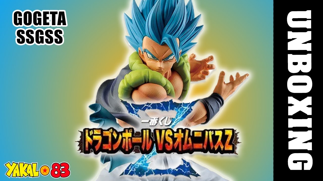 GOGETA SSGSS - DRAGON BALL VS OMNIBUS  Z - ICHIBAN KUJI - MASTERLISE - UNBOXING