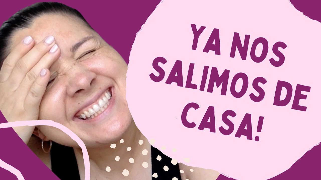 Ya nos salimos de nuestra casa! Agradeciendo y Soltando