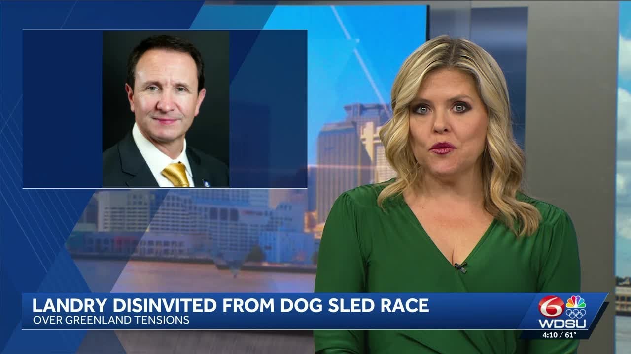 Louisiana governor's invite to dog sled race revoked amid Greenland tensions