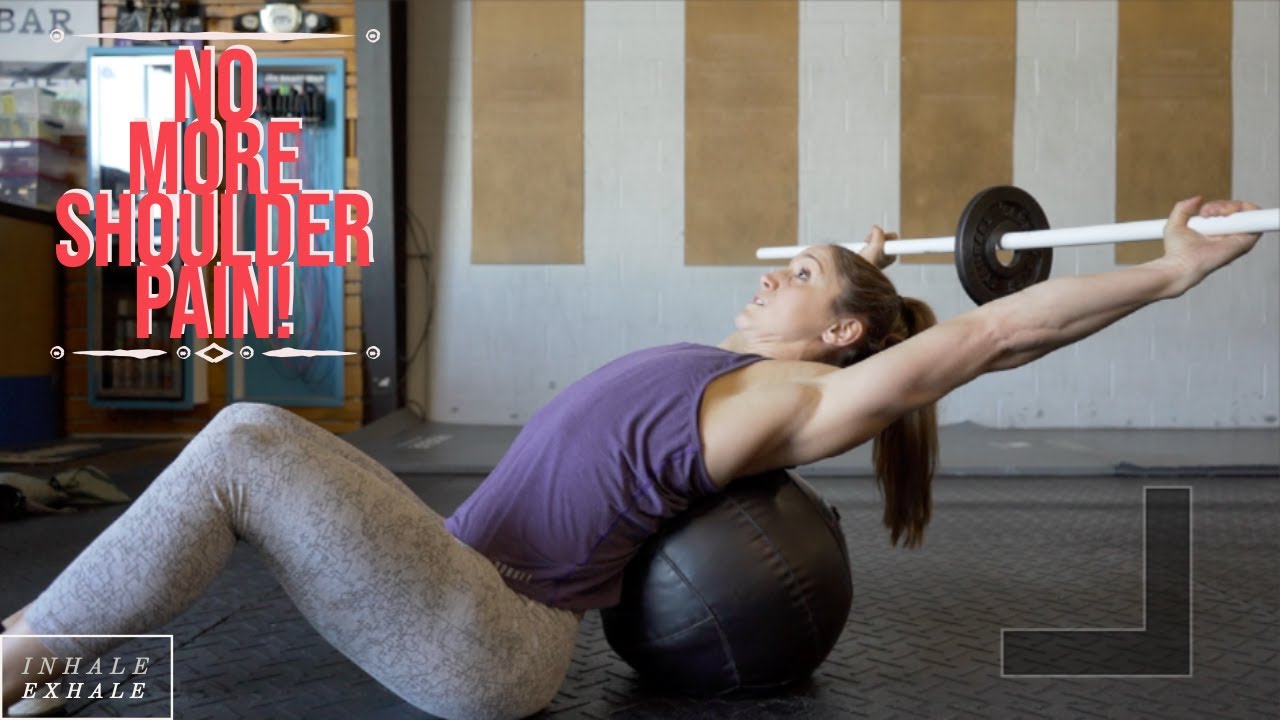 STRETCH AWAY YOUR SHOULDER PAIN. How I Warm Up for Upper DAYS!