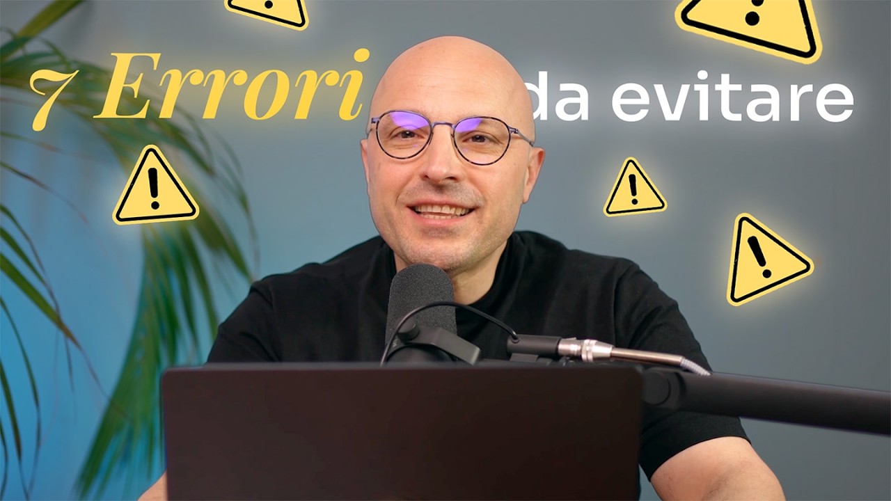 7 ERRORI Più Comuni Dei Principianti Negli INVESTIMENTI