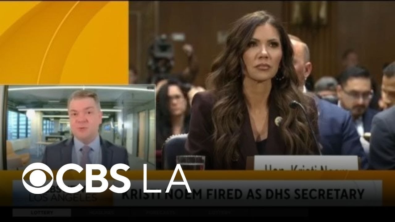 Political expert discusses Kristi Noem fired as DHS Secretary