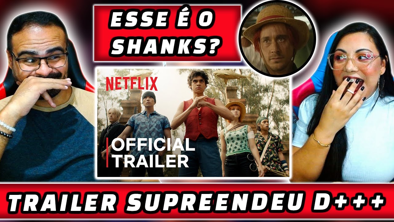 REACT EM CASAL ONE PIECE: A Série | Trailer oficial | Netflix