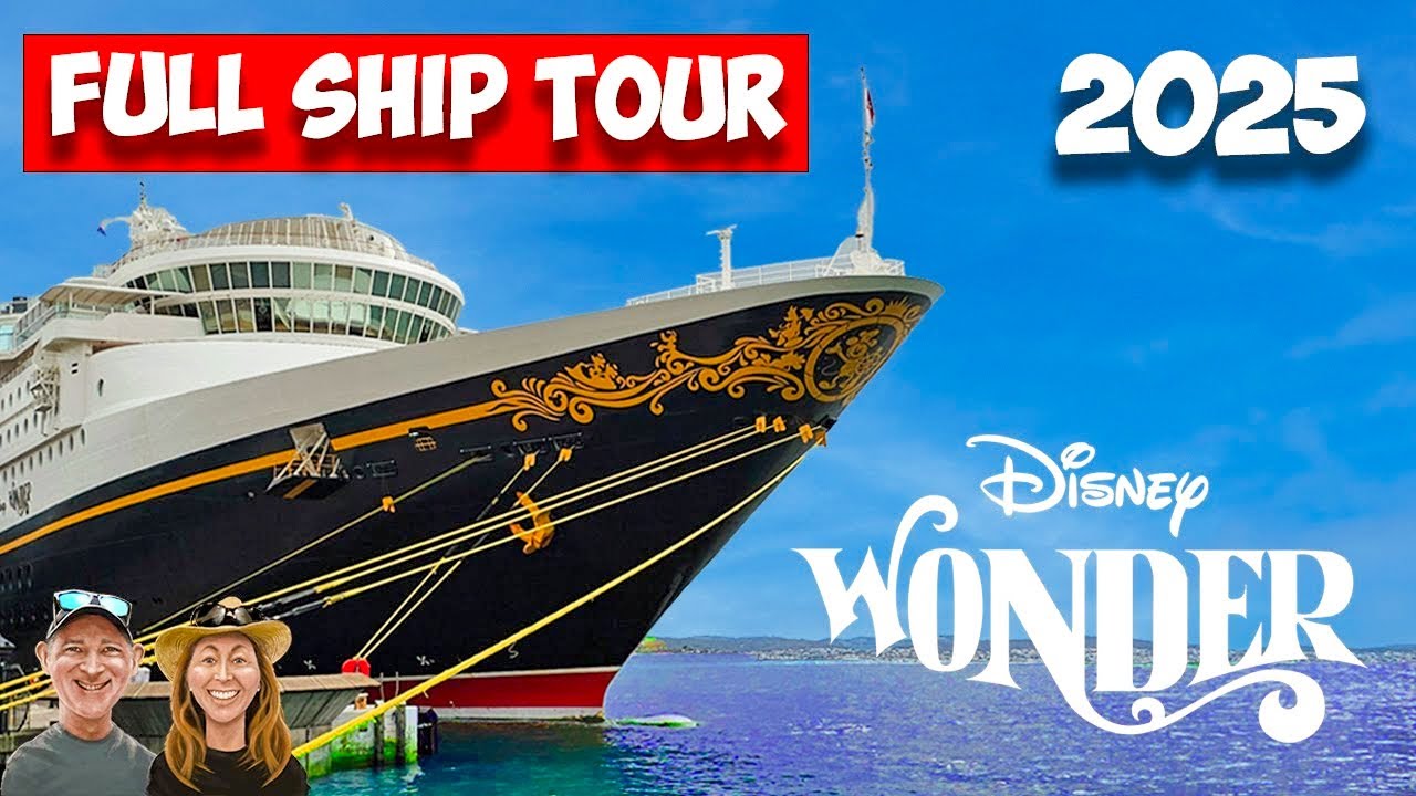 Ultimate Disney Wonder Ship Tour | Complete Deck-by-Deck Walkthrough