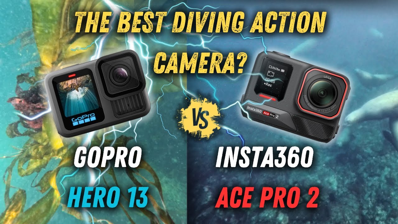 GoPro 13 VS Insta360 Ace Pro 2 - Best Action Camera for Diving? Pacific Northwest Comparison