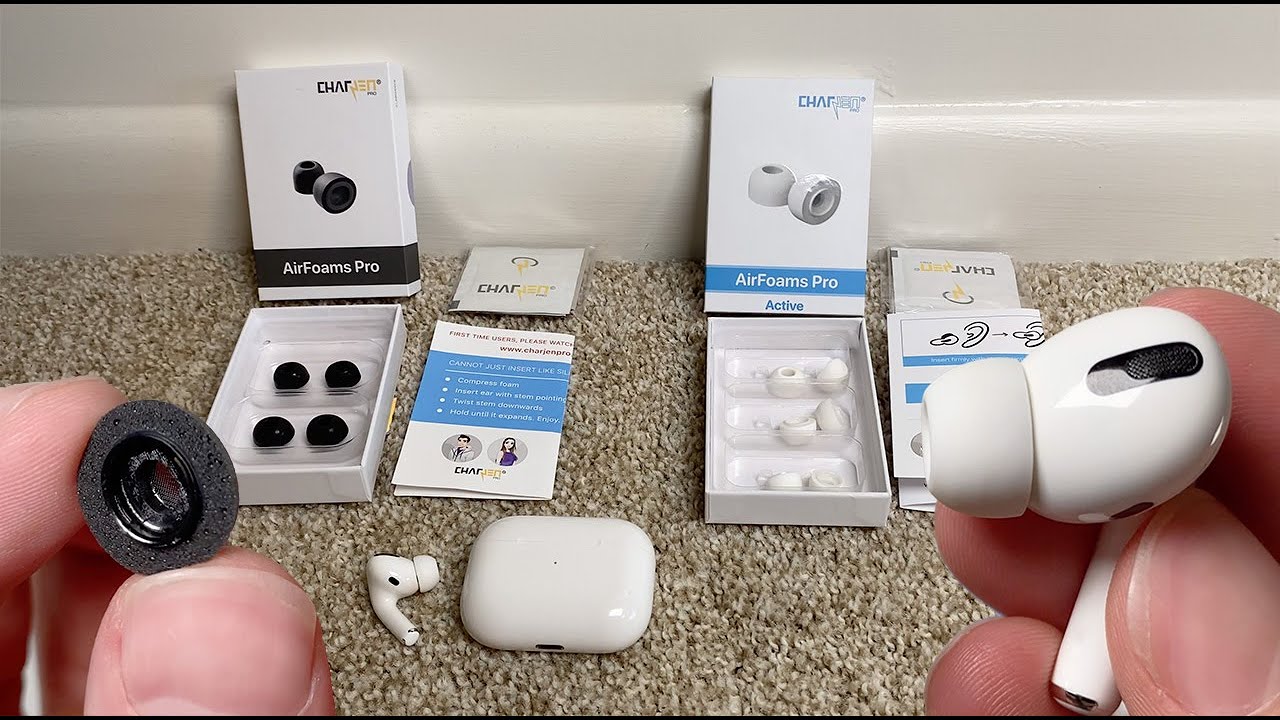 Unboxing/full review of the new CharJenPro AirFoams Pro Active + their original memory foam ear tips