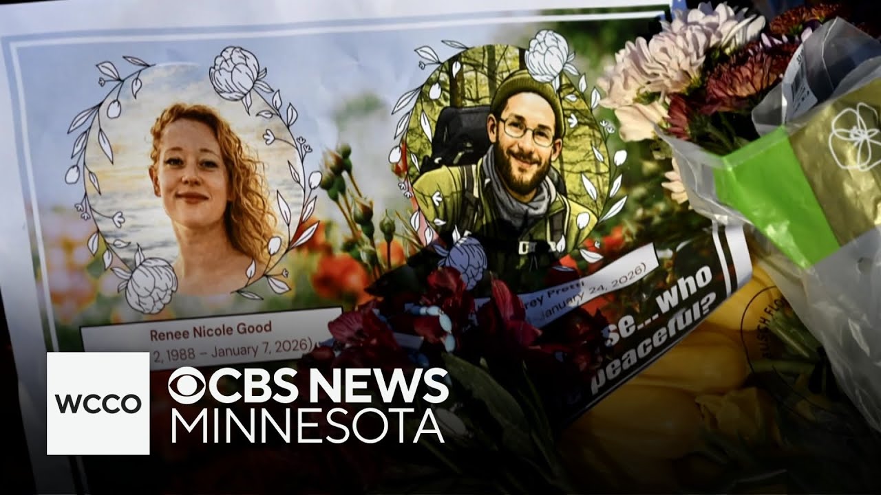 Memorials for Alex Pretti, Renee Good continue to attract visitors