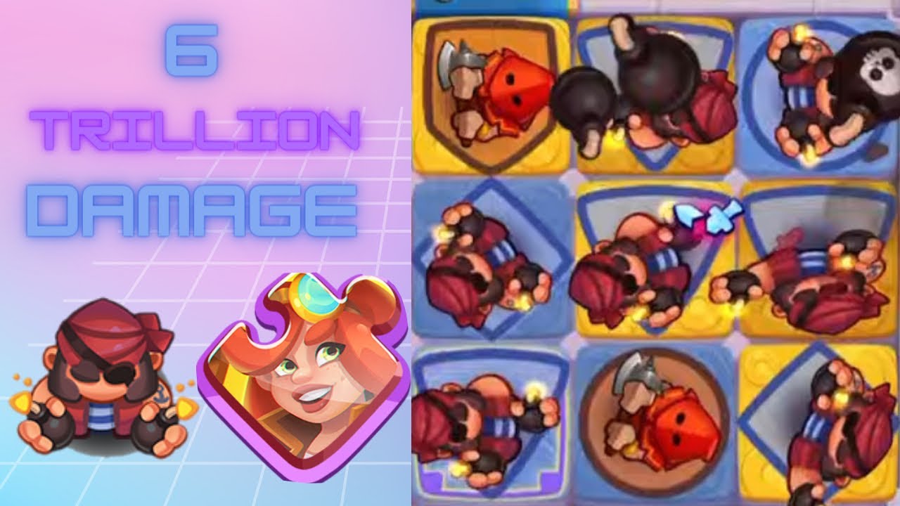 6 TRILLION DAMAGE - Rush Royale