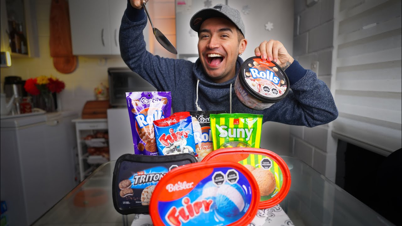 PROBANDO DULCES ORIGINALES VS CASATAS 🥶 | ¿Como Seran?