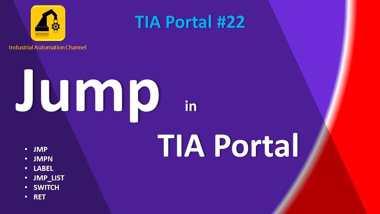 How to Use Jump Instruction in TIA Portal | Tutorial #22