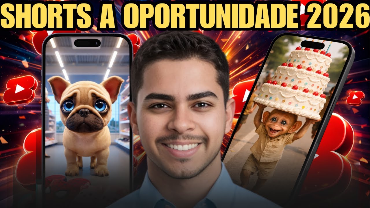 POR QUE &Eacute; A MELHOR OPORTUNIDADE PRA SE CRIAR YOUTUBE SHORTS EM 2026?