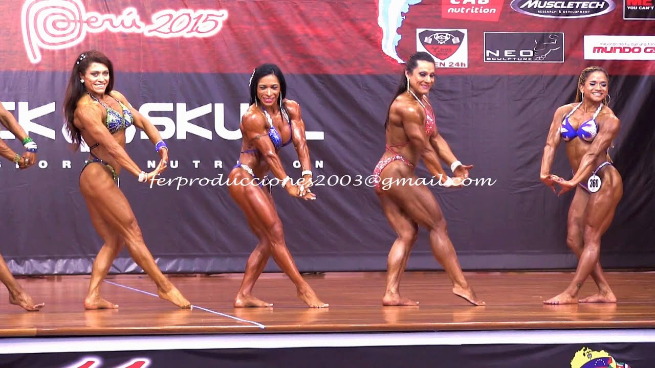 Sudamericano 2015 - Women's Physique Open hasta 1.63 m.