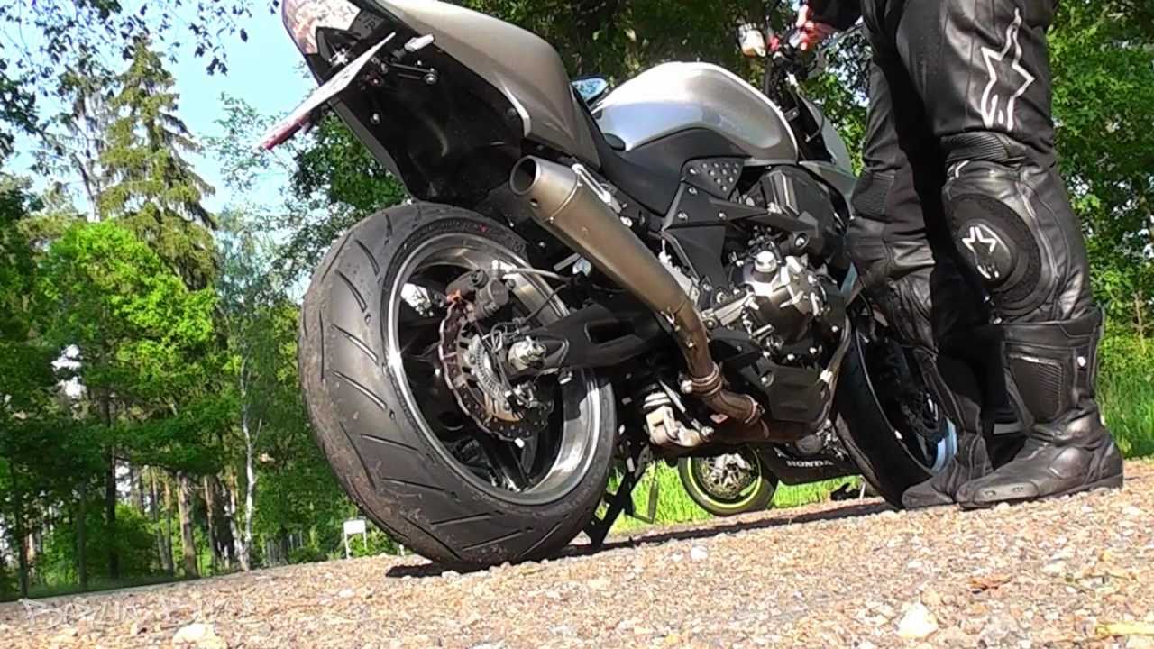 Kawasaki Z1000 Leovince GP-Style Exhaust Soundcheck - Flybye