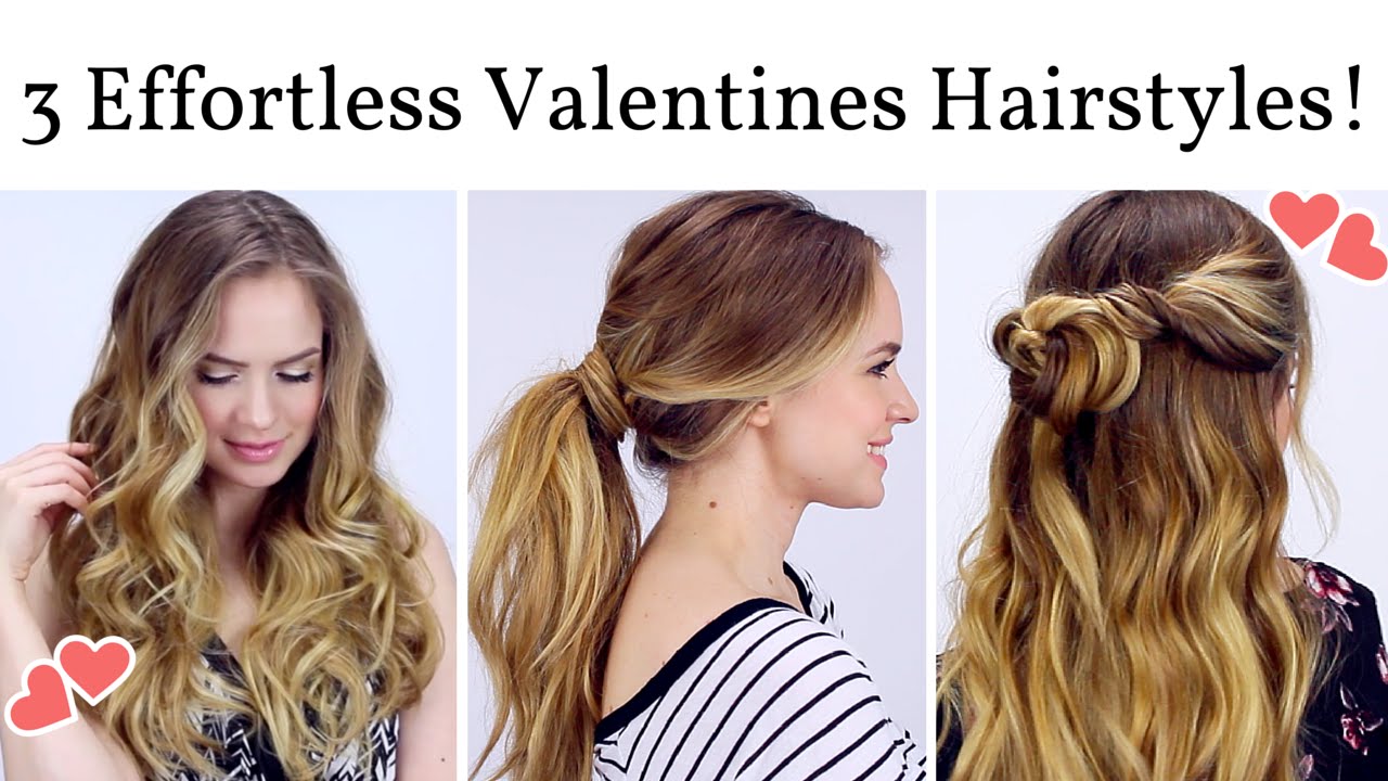 3 Effortless Date Night Hairstyles!