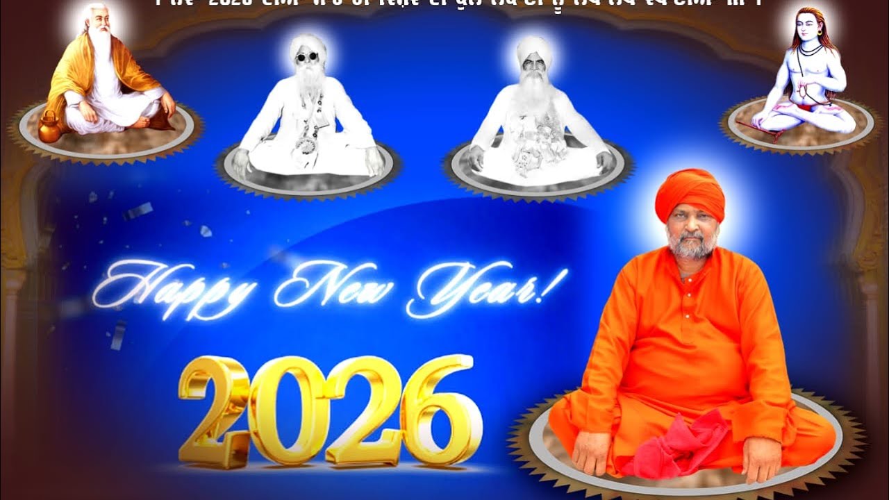 ਨਵਾ ਸਾਲ ਰੱਬ ਜੀ ਦੇ ਨਾਲ   01 January 2026 🙏🙏🙏🙏
