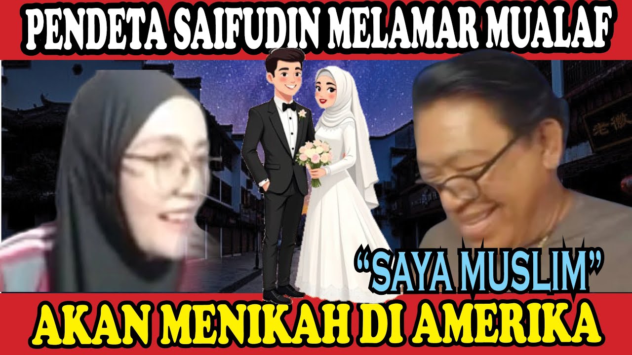 PENDETA SAIFUDIN IBRAHIM MELAMAR MUALAF UNI RIVA