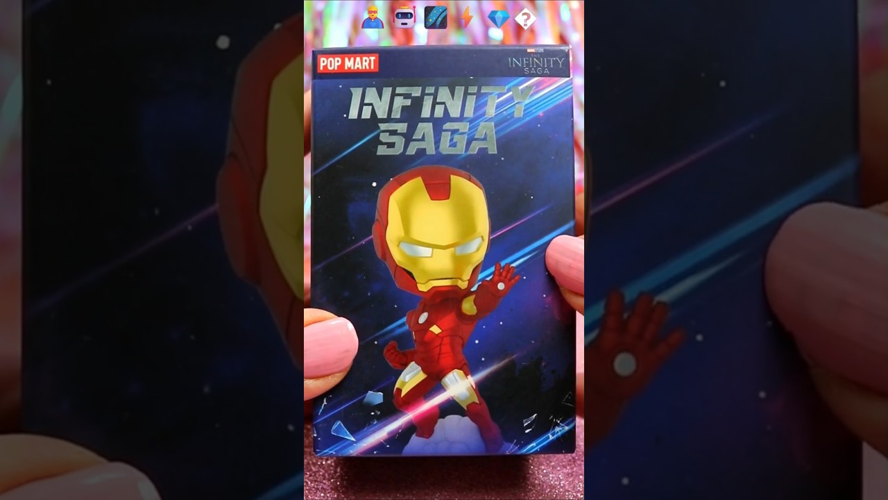 ASMR UNBOXING Marvel Avengers Blind Box Review ❤️#shorts #asmr #avengers #marvel #trending #viral