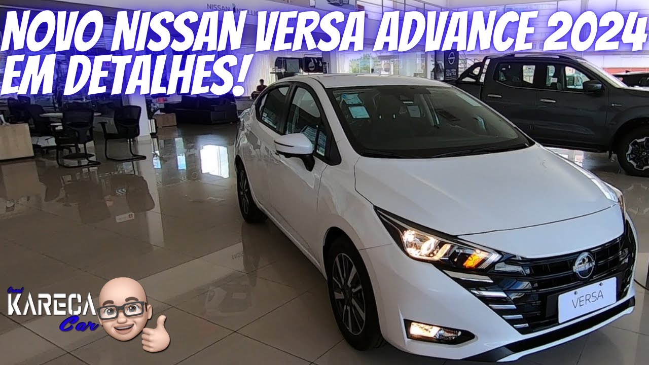 NOVO NISSAN VERSA ADVANCE 2024 EM DETALHES!! #carros #nissan #petrolinape #petrolinape #advance