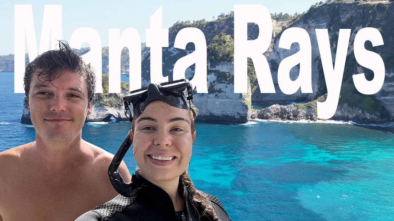 Snorkeling with MANTA RAYS in Indonesia