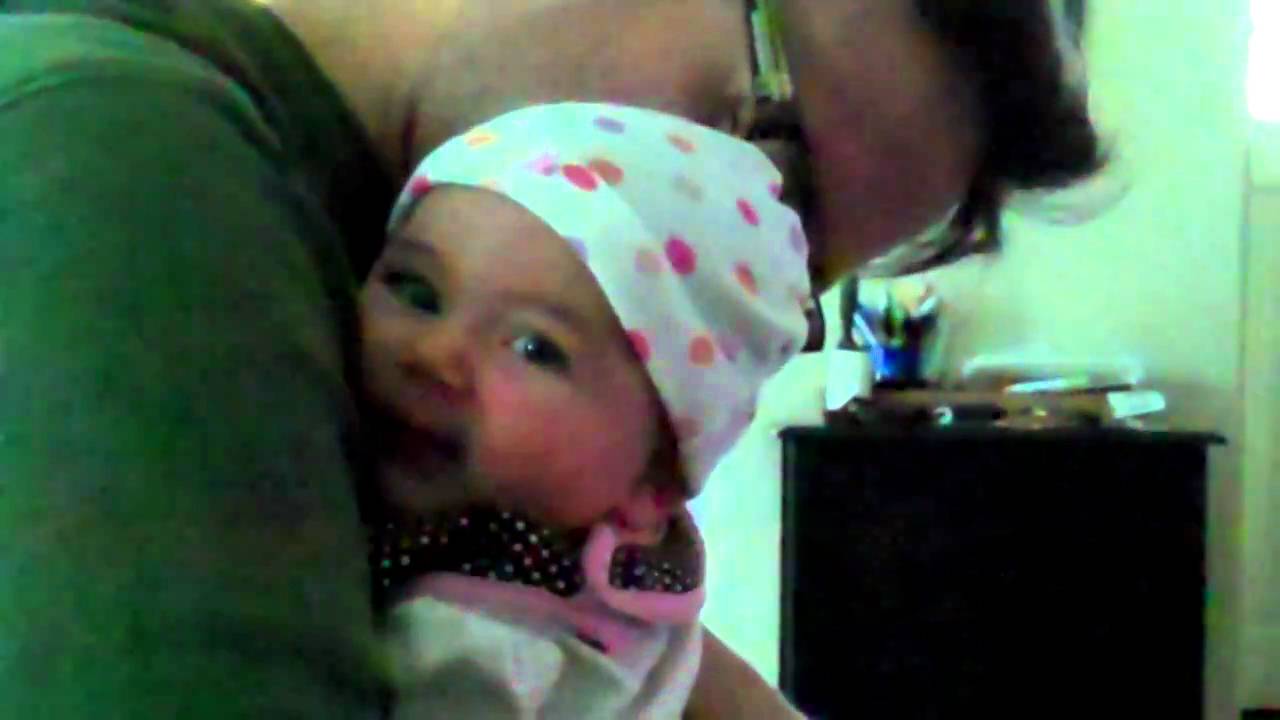 Charlotte Hugs Daddy!