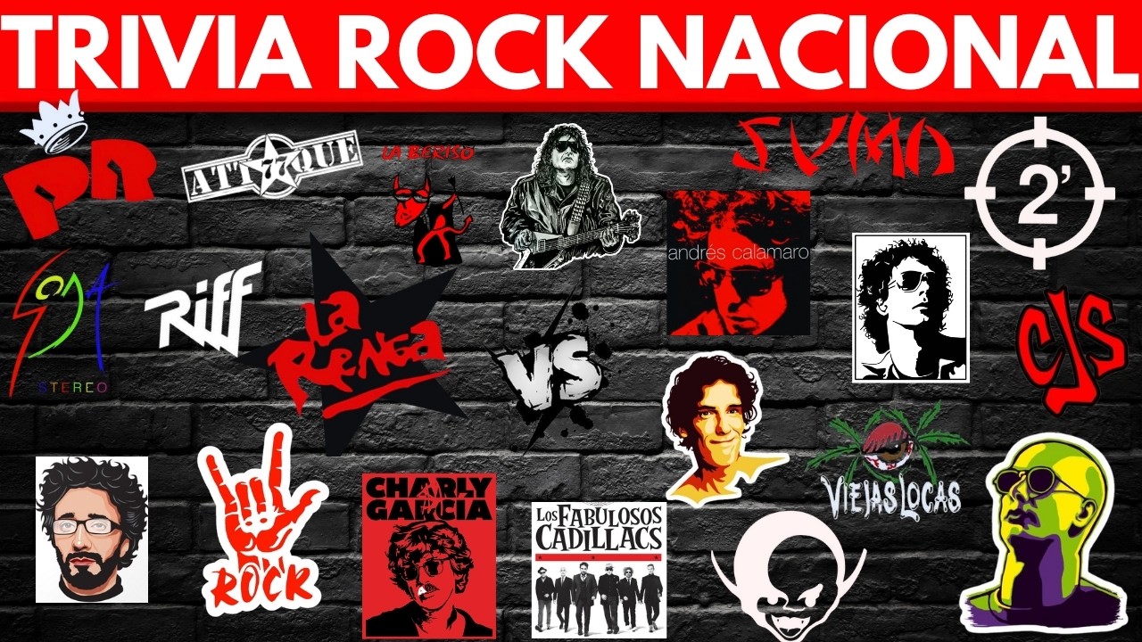¿Cuánto sabes de Rock Nacional Argentino?🩵🤍🩵 | TRIVIA