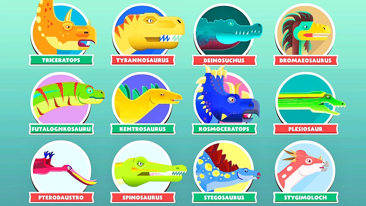 Dino Dana World: 14 Species | Eftsei Gaming