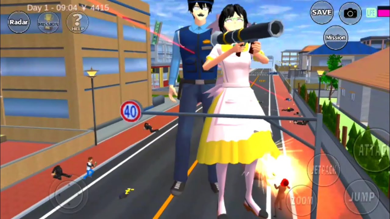 Police Koba pelajurit.polucekoba dan pelajurit#sakuraschoolsimulator 