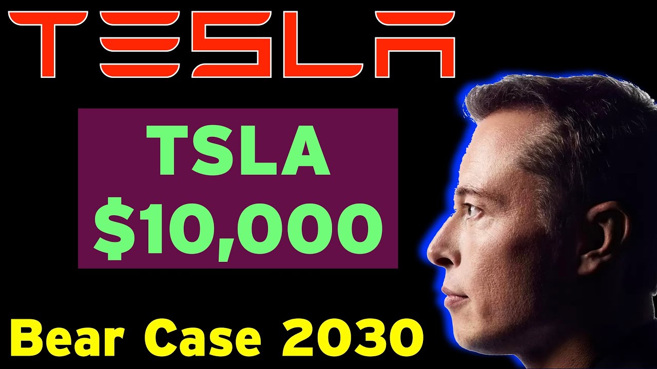 Tesla Stock Bear Case 2030 - $10,000 TSLA