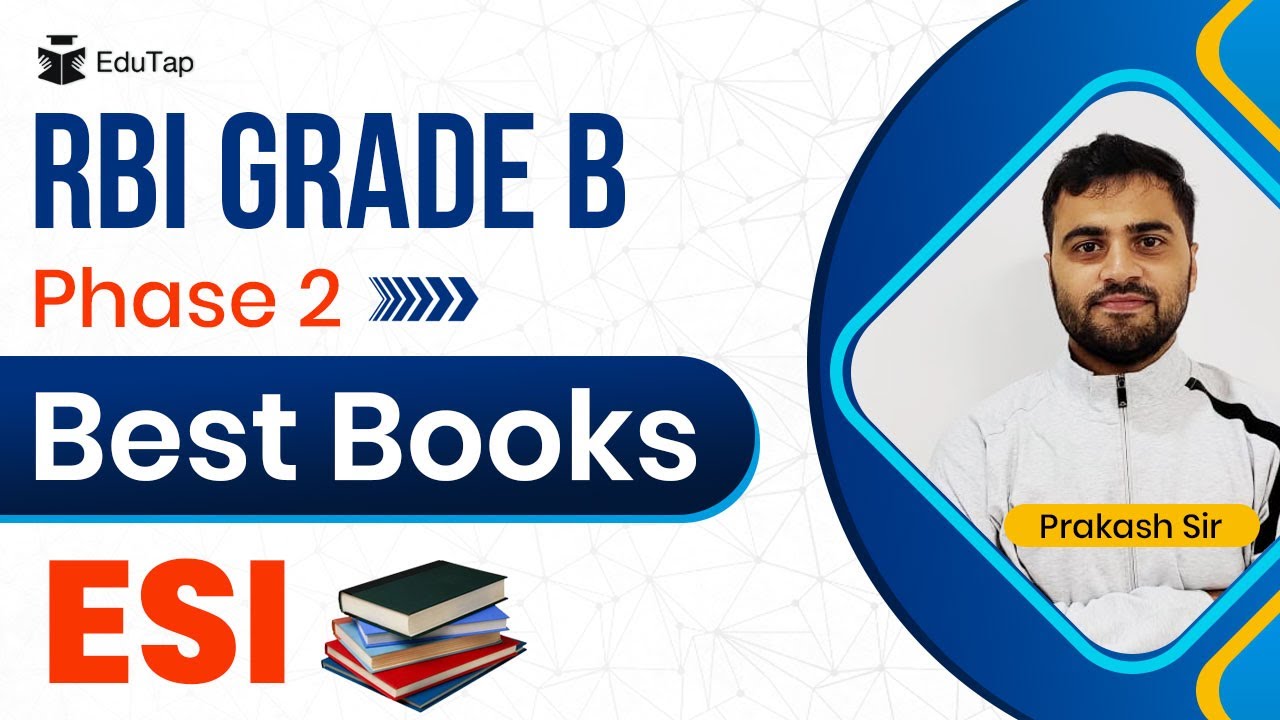 Best Books for Economics & Social Issues | RBI Grade B Phase 2