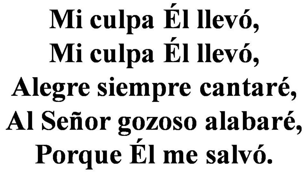 218  Mi Culpa El Llevó