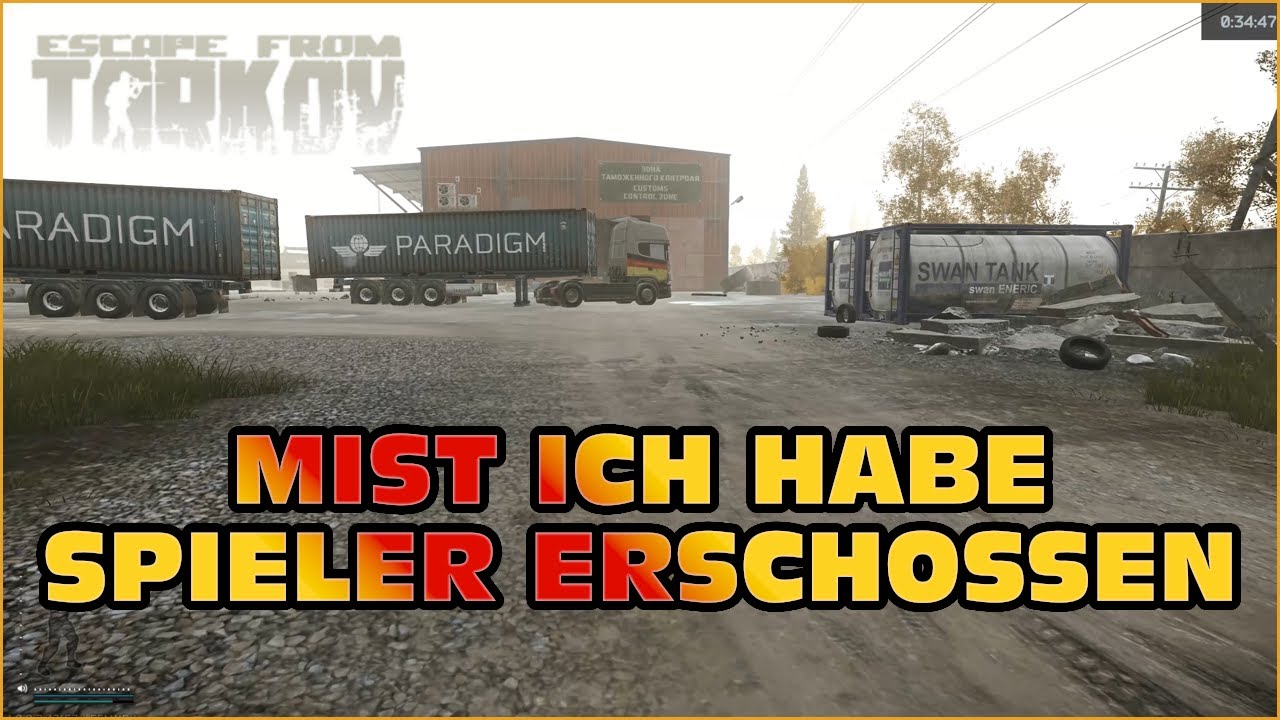 MIST ich hab SPIELER ERSCHOSSEN ☠️ EFT Escape From Tarkov | deutsch german