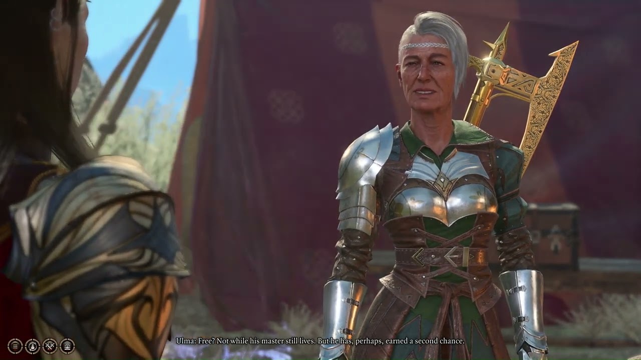 BG3 Astarion enters the Gur camp