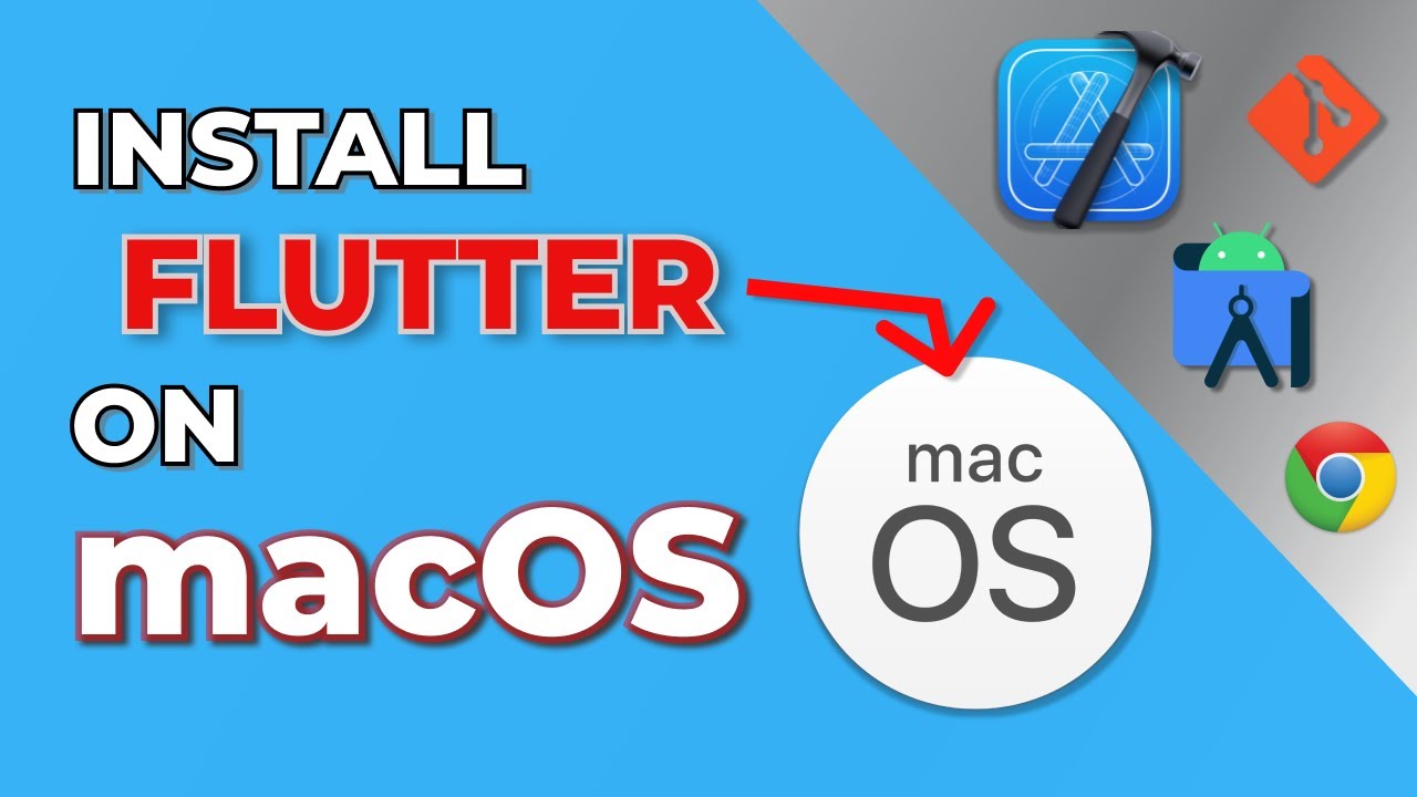 How To Install Flutter On Mac OS  M1/M2 - 2024 - Step by step