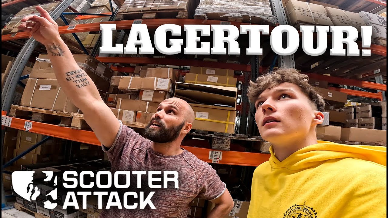 LAGERTOUR bei @Scooter-Attack! Kay zeigt uns das Lager! | @Luis Brygala