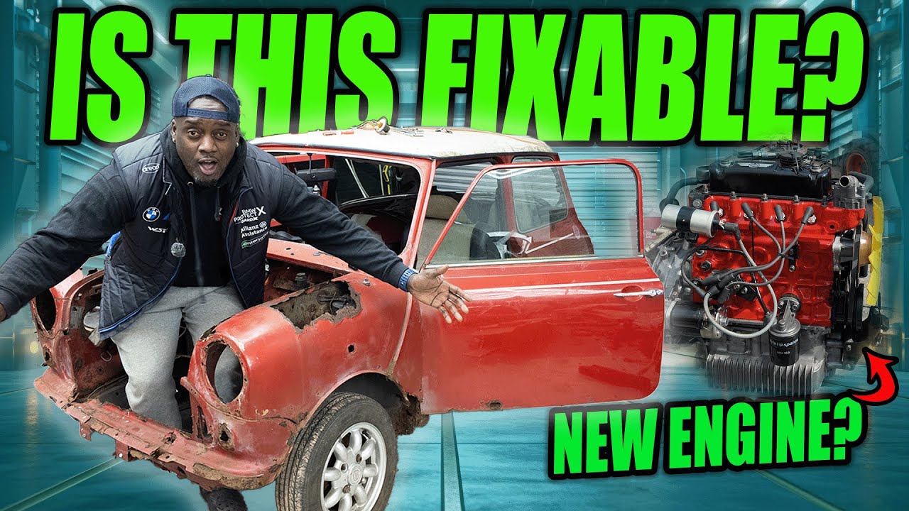 Restoring A Neglected Rusty Classic Rover Mini Cooper Spi - Episode 3