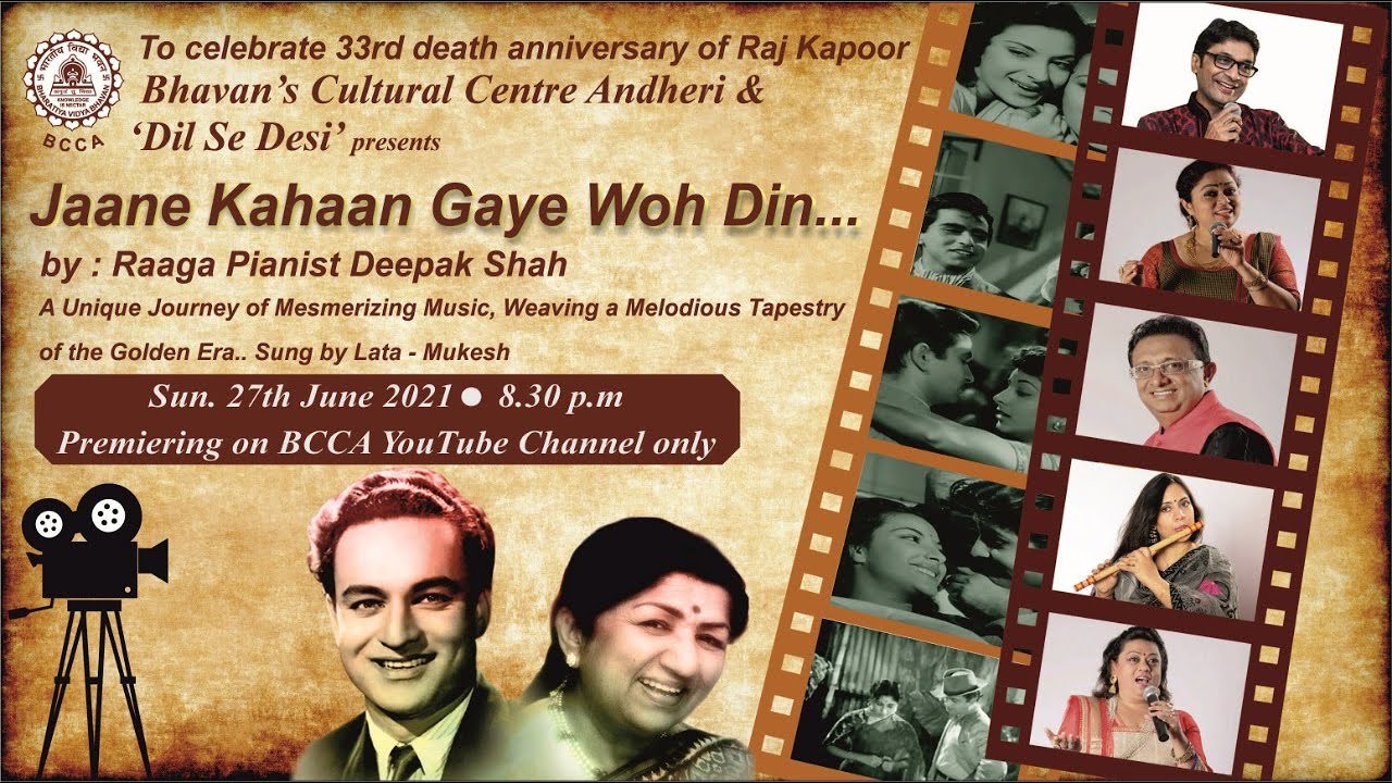 BCCA with Dil se Desi Band presents...Jaane Kahaan Gaye Woh Din