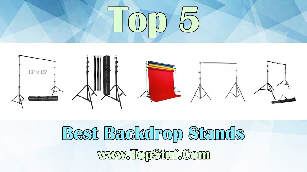 Top 5 Best Backdrop Stands - Professional but cheap and top quality