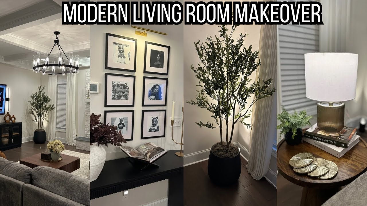 Living Room Makeover 2025| Modern Decorating Ideas & Transformation