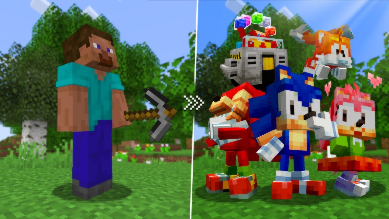 This New Sonic Minecraft Mod is Incredible!