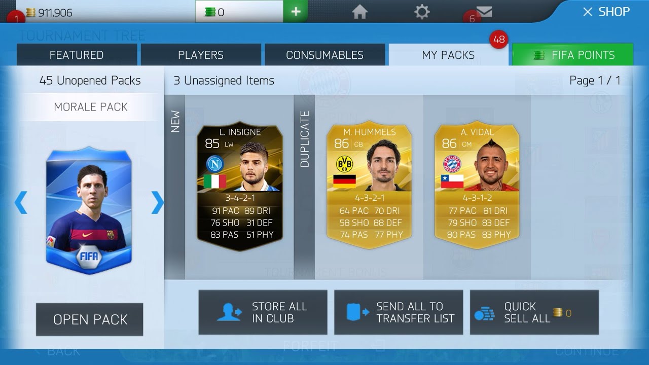 FIFA 16: 3 RARE GOLD CHAMPIONS PACK OPENING (Android/iOS)