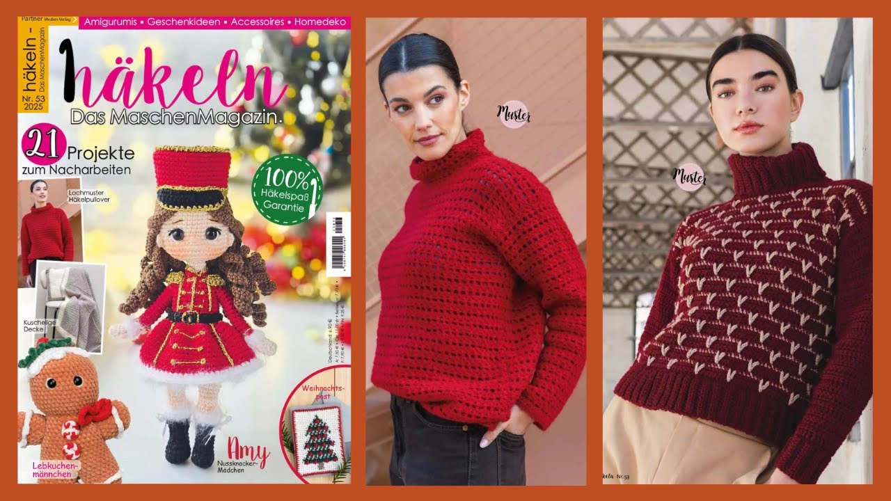 H&auml;keln 53/2025 l Crochet Magazine Flip Through