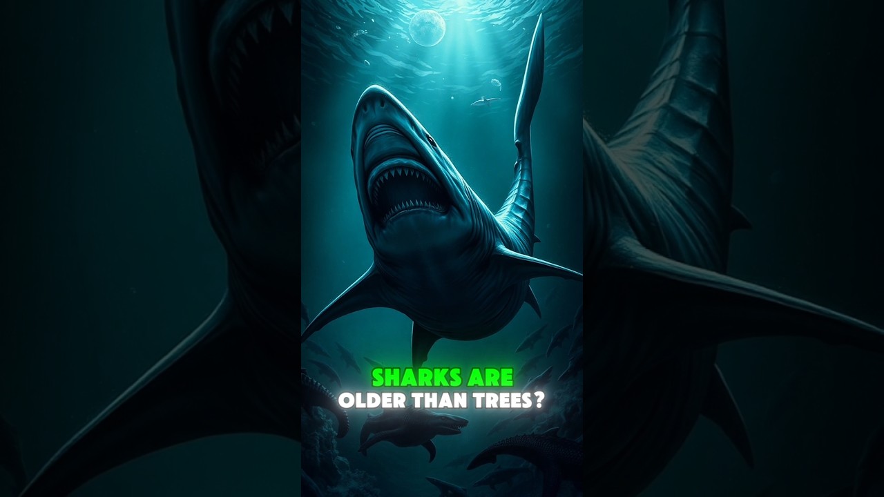 サメは木々よりも前に存在していた 🌳🦈