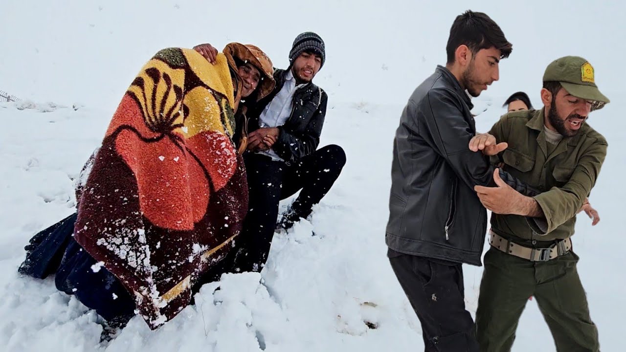 **Search of the Stepson and Grandmother in the Snowstorm to Find Shahin**