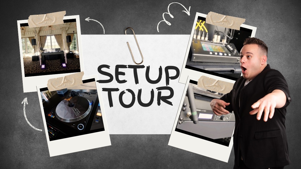 $40,000+ Wedding DJ Setup Tour