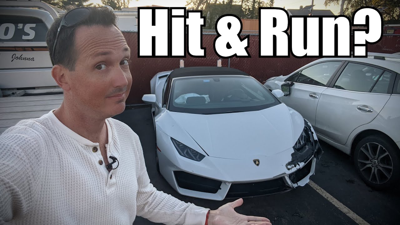 Another Rental Lamborghini Down!